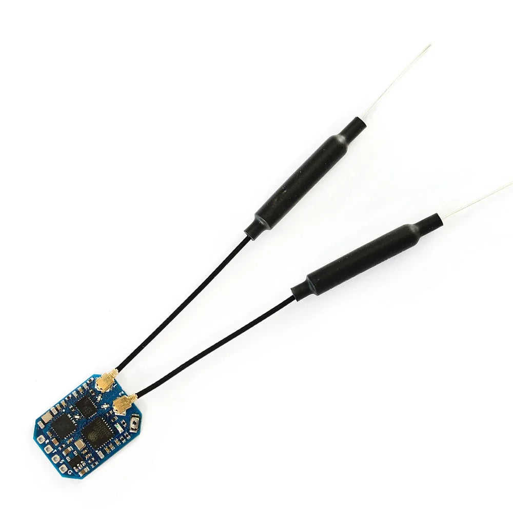 MATEKSYS ELRS-R24-D 2.4G Receiver - ELRS Protocol, CRSF, Nano/Micro/Mini Size, for FPV Racing Freestyle Long-Range RC Systems