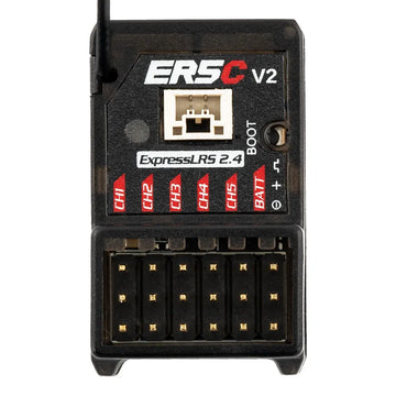 RadioMaster ER5C V2 2.4GHz ELRS PWM Receiver for Surface Marine RC Applications