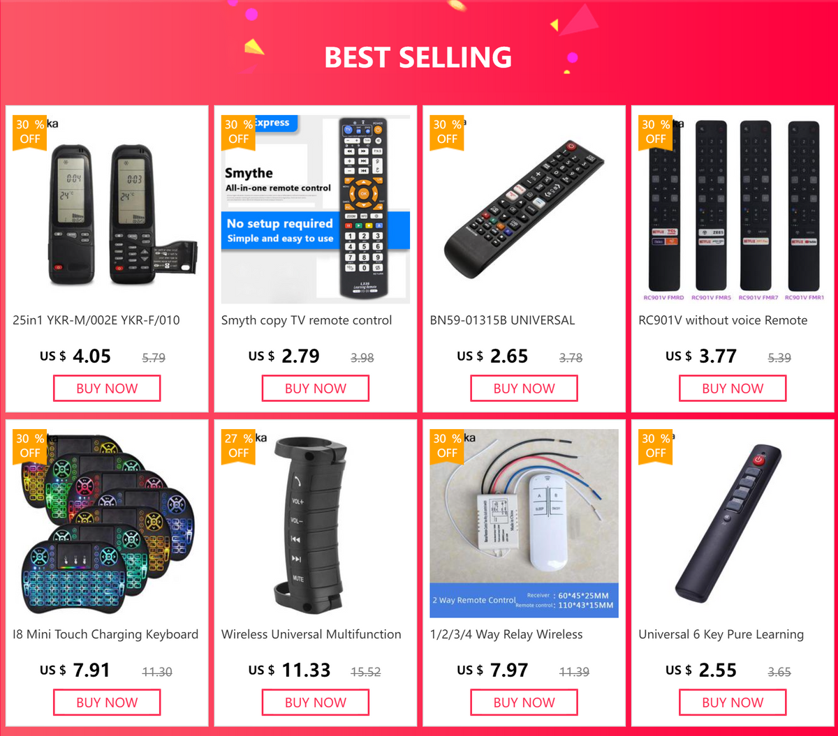 25in1 YKR-M/002E YKR-F/010 YKR-F/015E Air Conditioner Remote Control for Electra/Airwell/Emailair/Elco Air Conditioning RC-3