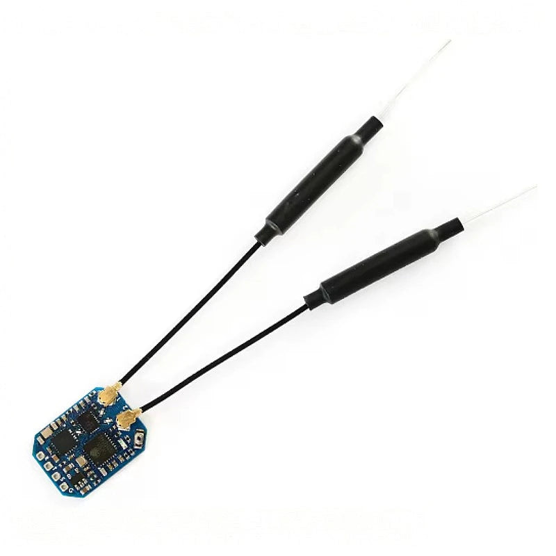 MATEKSYS ELRS-R24-D 2.4G Receiver - ELRS Protocol, CRSF, Nano/Micro/Mini Size, for FPV Racing Freestyle Long-Range RC Systems