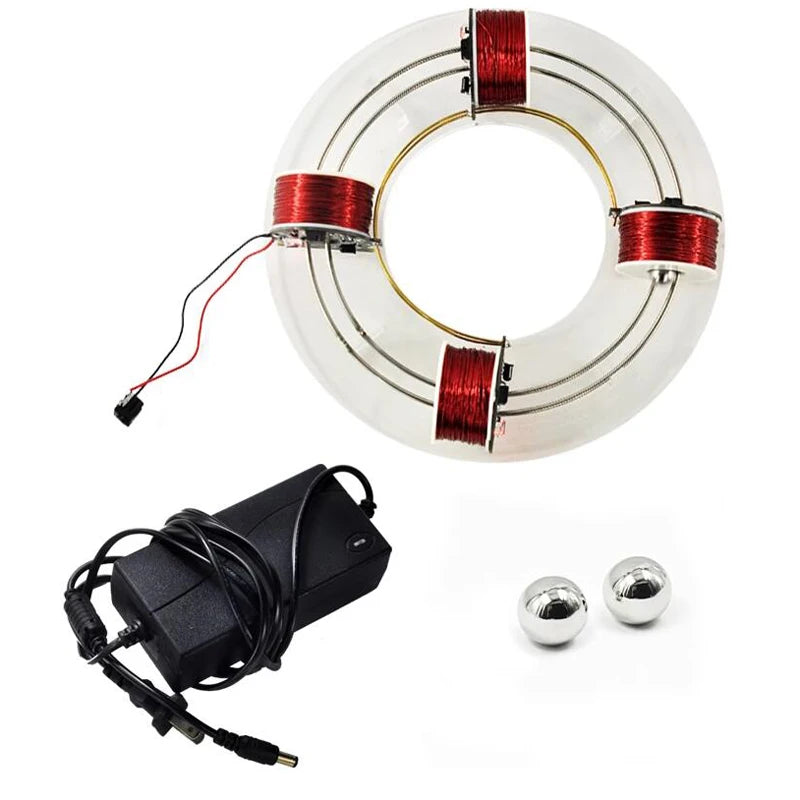 Electromagnetic Cyclotron, Circular Accelerator, Scientific Experimental Equipment, Novel and Unique Physics Teaching Aid Model