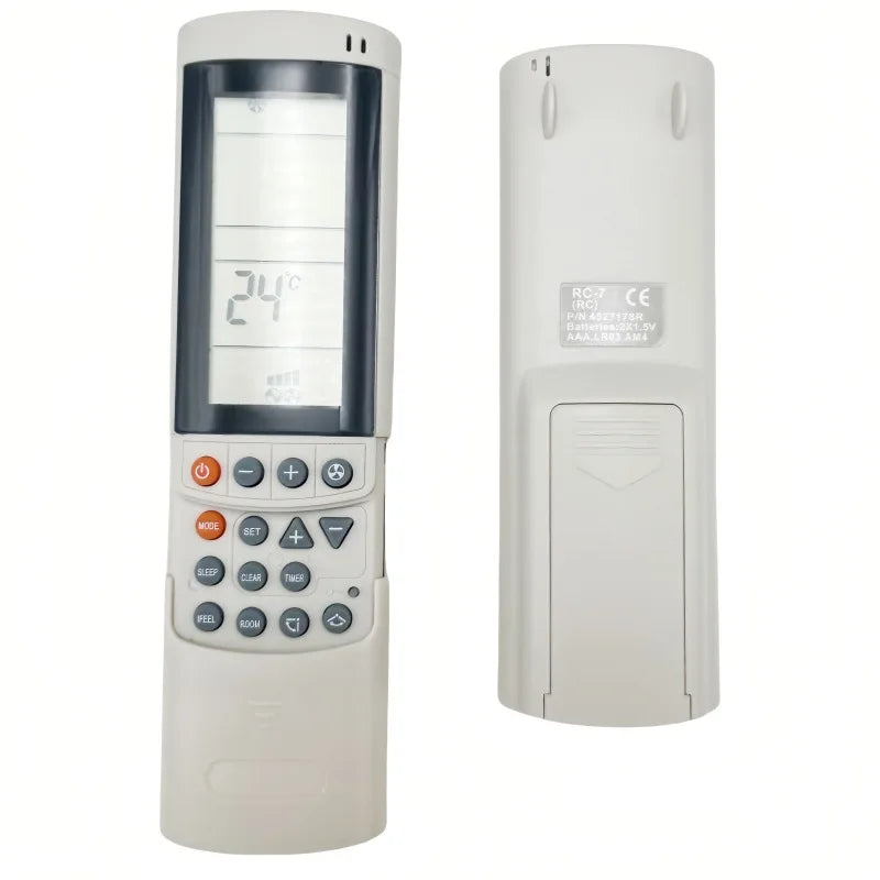 RC7 RC-7 Compatible Remote for Electra Airwell Emailair Elco A/C Replace RC3 RC4 (RC/RCL/RCLD) RC5