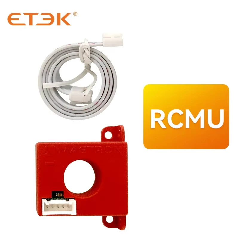 ETEK EKEPC2 EV Charger Station Cable Socket Controller 32A AC 240V with RCMU LCD DLB CT Electronic Protocol