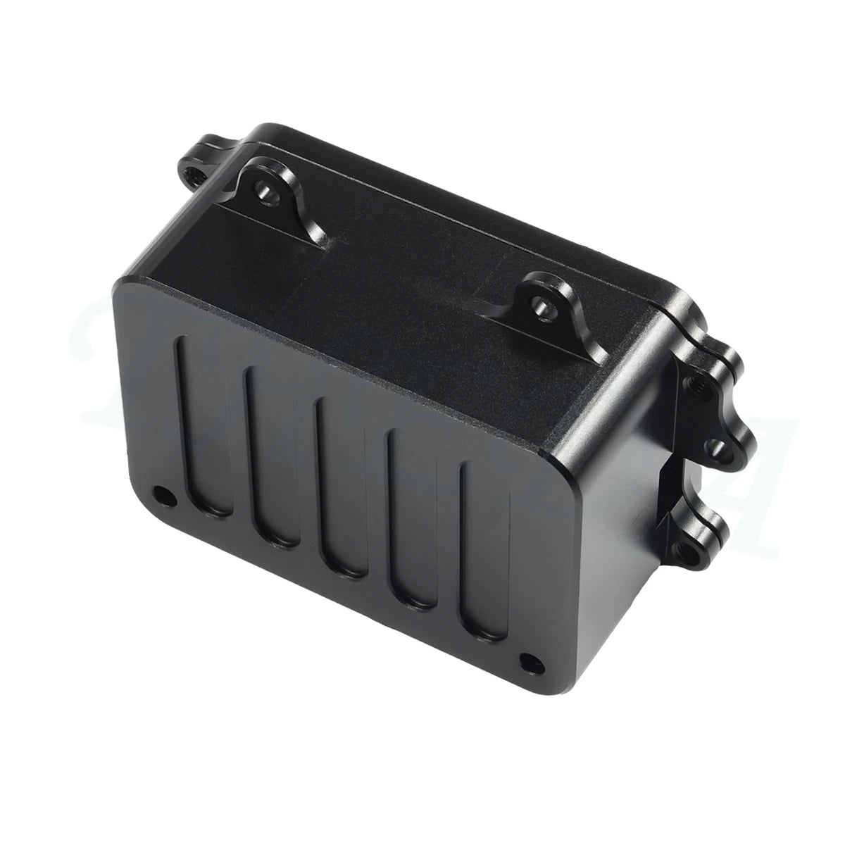CNC Aluminum Alloy Receiver Box ESC Electronic Tray Equipment Box for 1/10 RC Car Rock Crawler Axial SCX10 D90 D110 Chassis DIY