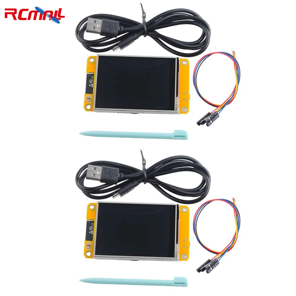 RCmall 2.8'' ESP32 Display ESP32-2432S028R 240*320 2.8inch LCD TFT Module ILI9341 Driver Resistive Touchscreen for Arduino IoT