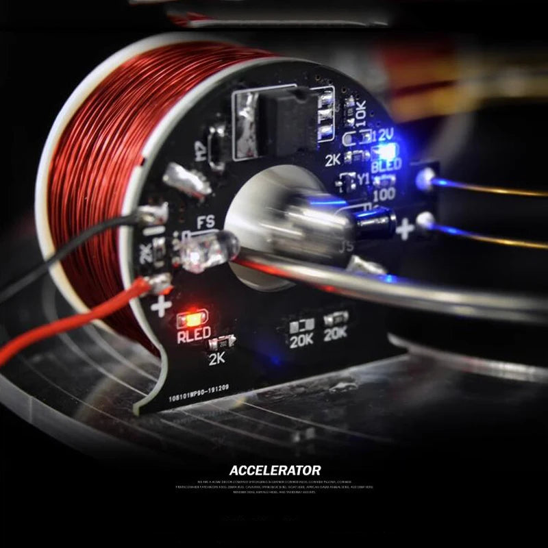 Electromagnetic Cyclotron, Circular Accelerator, Scientific Experimental Equipment, Novel and Unique Physics Teaching Aid Model