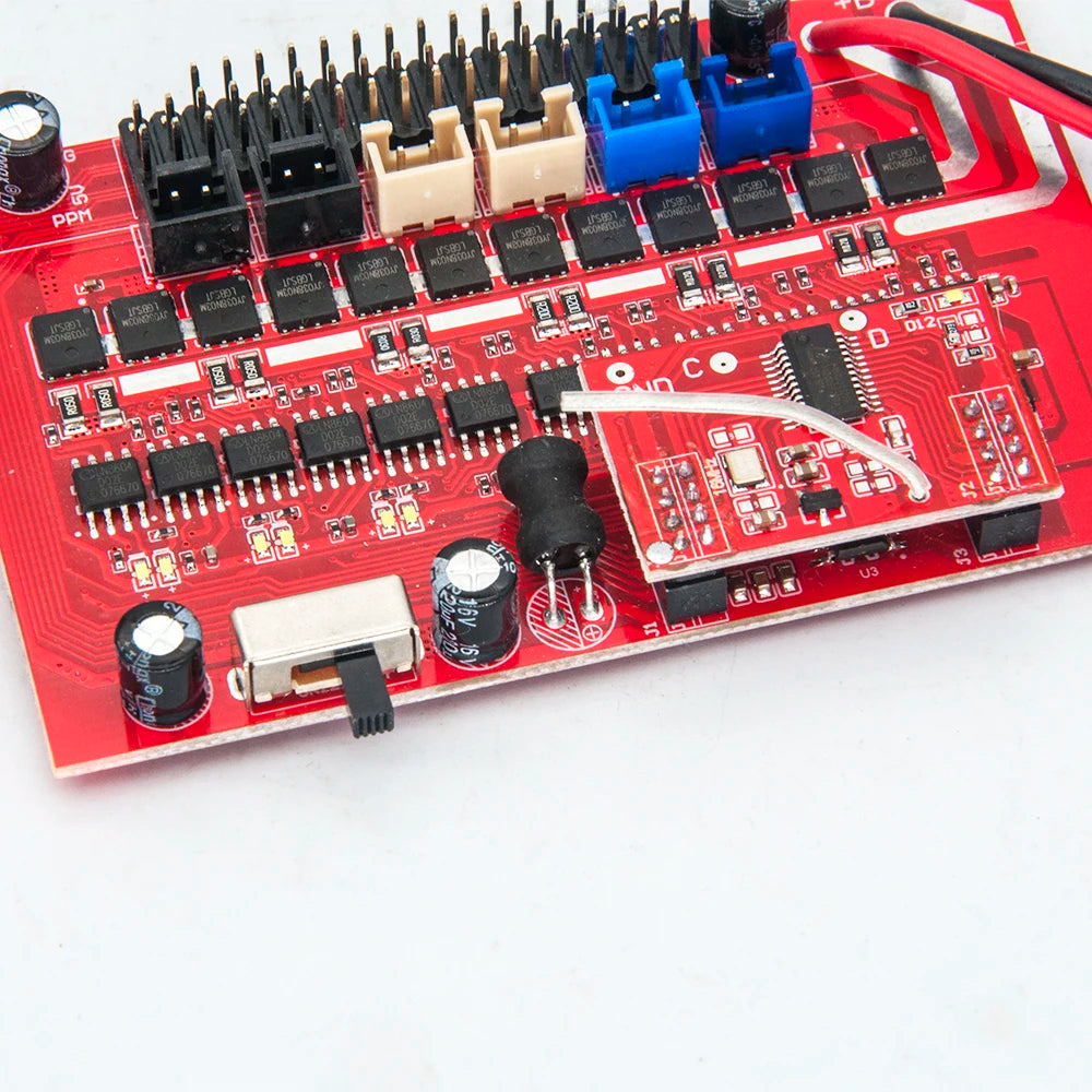 RC EC160E Excavator New Version Motherboard with Integrated Receiver For Double E E010 Electric Model Parts