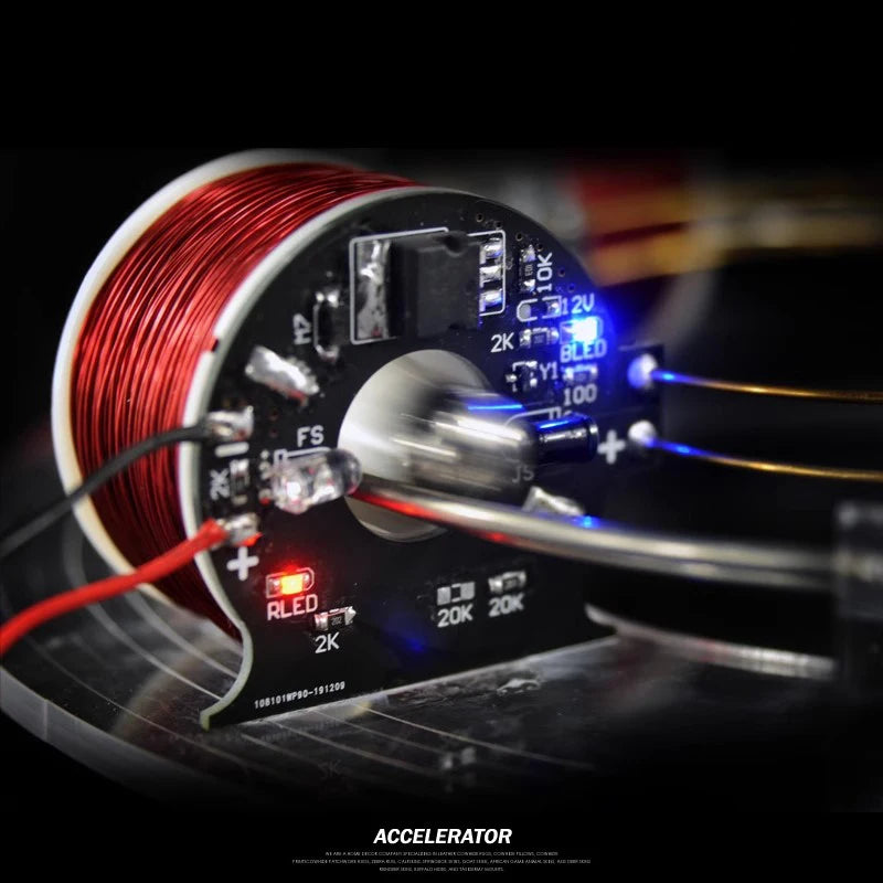 Electromagnetic Cyclotron, Circular Accelerator, Scientific Experimental Equipment, Novel and Unique Physics Teaching Aid Model