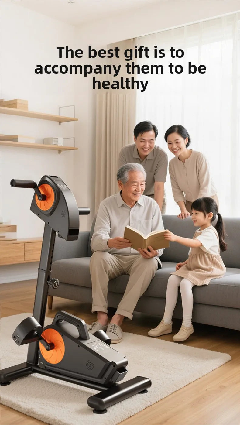 Electric Bicycle, Rehabilitation of Upper and Lower Limbs, Hand and Leg Training Equipment for The Elderly, Stroke Hemiplegia