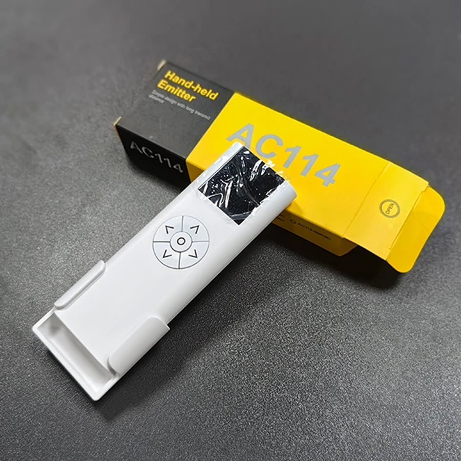 Electric Curtain Single Channel  Control RF433  Wireless Remote Controller for Motorized Projector Screen Spare Part A-OK Motor