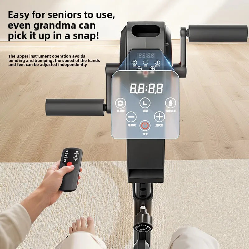 Electric Bicycle, Rehabilitation of Upper and Lower Limbs, Hand and Leg Training Equipment for The Elderly, Stroke Hemiplegia