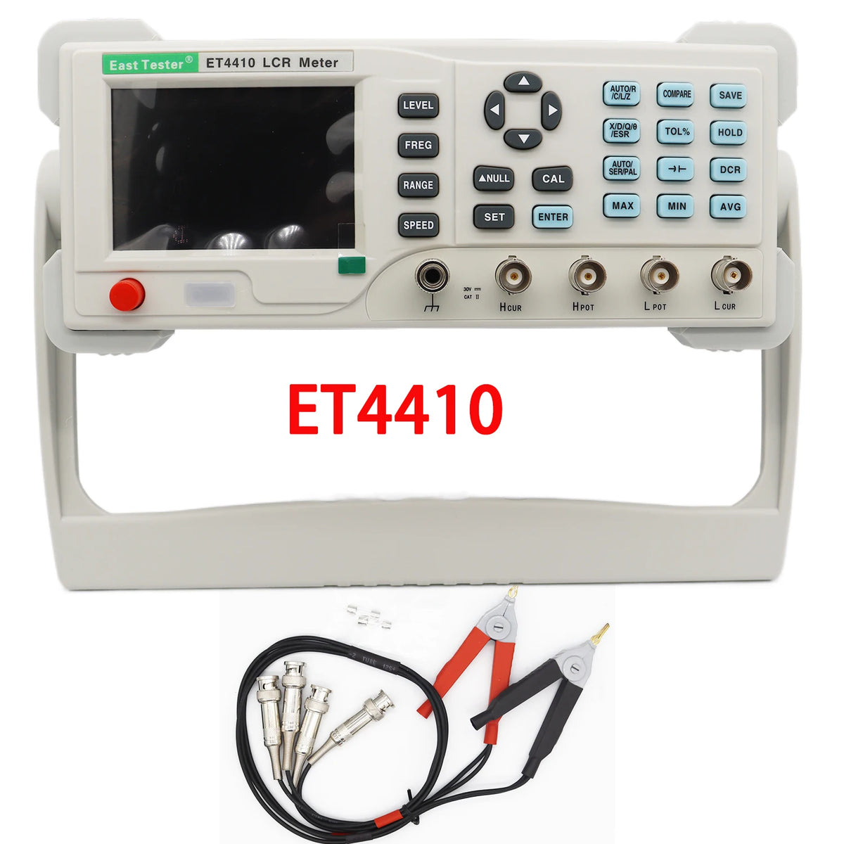 ET4401 ET4410 Desktop LCR Meter Digital Electric Bridge Capacitance Resistance Inductance Measure Instrument