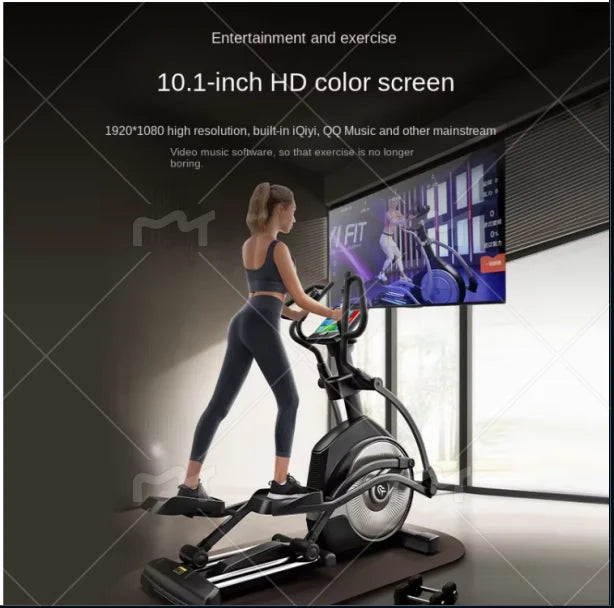 Manual Elliptical Machine Luxury Commercial Foldable Home Quiet Climber Gym Equipment With Digital Display Elliptical Trainers