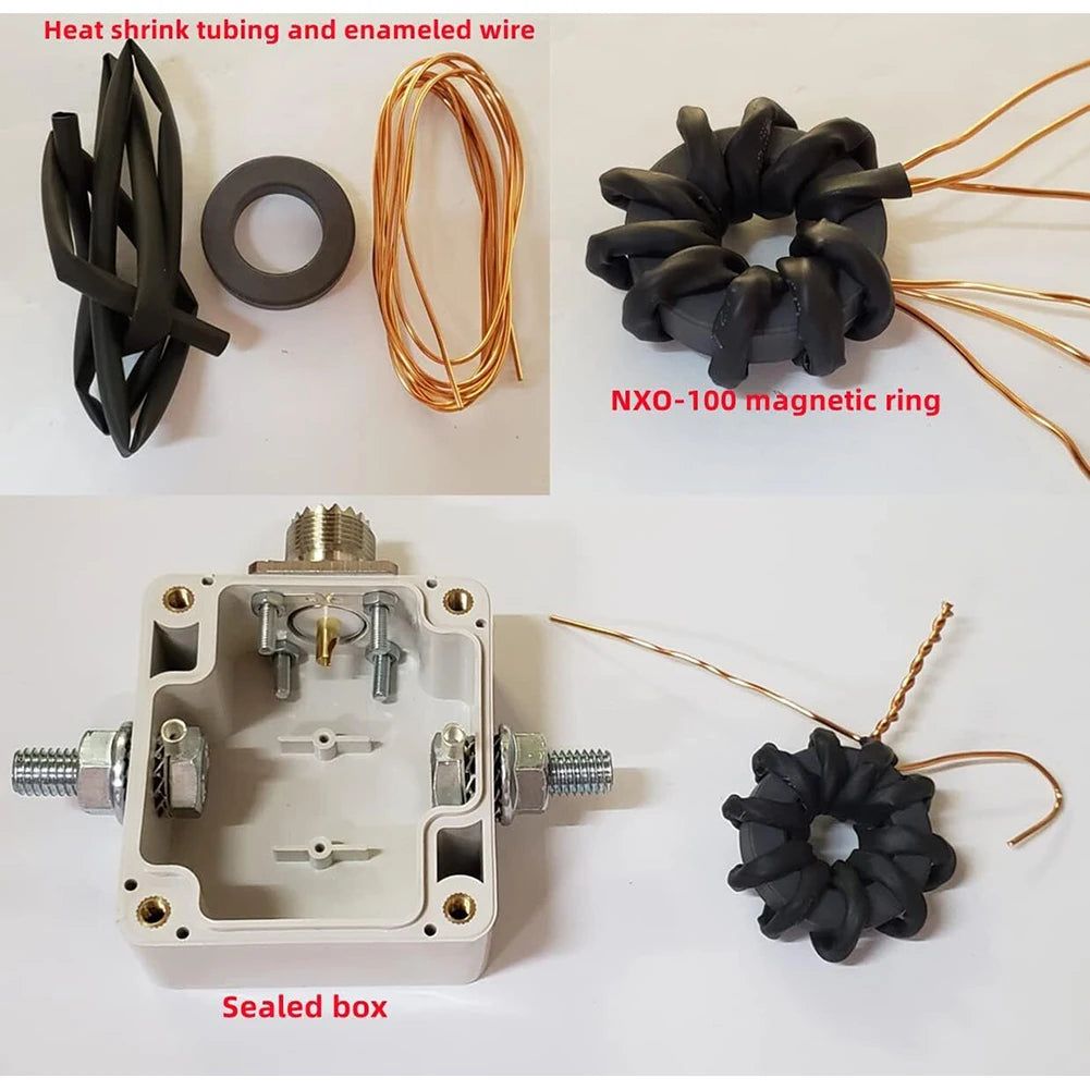 Amateur Radio Activities Amateur Radio Equipment Electric Instrument Part RF Balancing Kit 100W-200W Power Handling