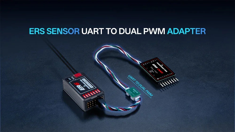 RadioMaster ERS Sensor Series 5-8.4V CV01 CU01 BA01 RB01 RC01 for ExpressLRS PWM Receivers ER6 ER8 ER8G ER8GV