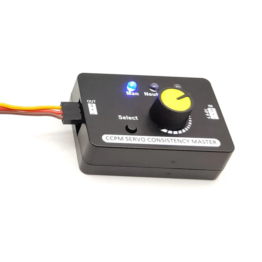 RC Servo Tester Centering Tool ESC Motor Checker High Precision for Airplanes Remote Control Models Tester Tool ﻿