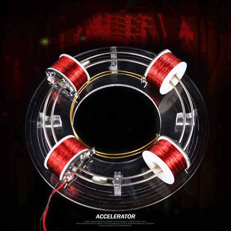 Electromagnetic Cyclotron, Circular Accelerator, Scientific Experimental Equipment, Novel and Unique Physics Teaching Aid Model
