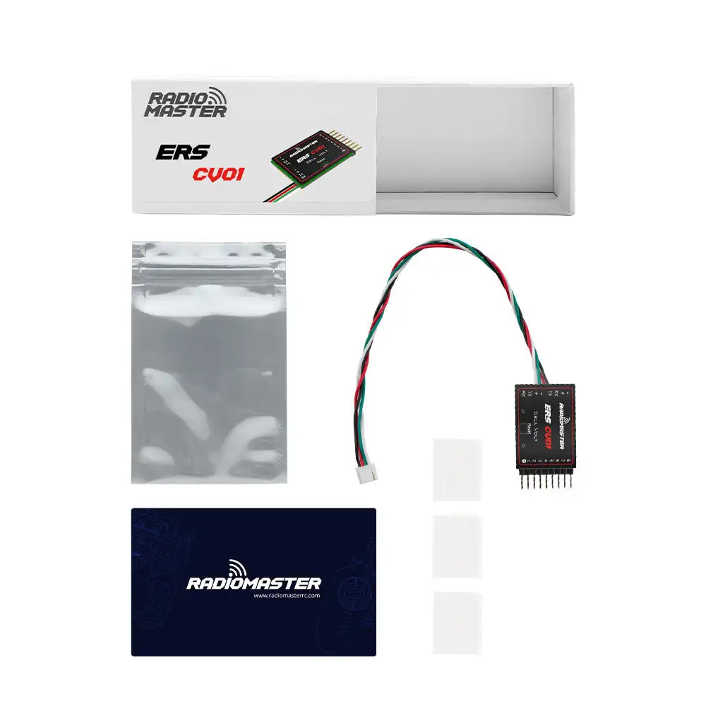 Radiomaster ERS-CV01 - Precision Cell Voltage Sensor for Compatible ELRS PWM Receivers